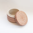 Small Flat Lidded Jar 7