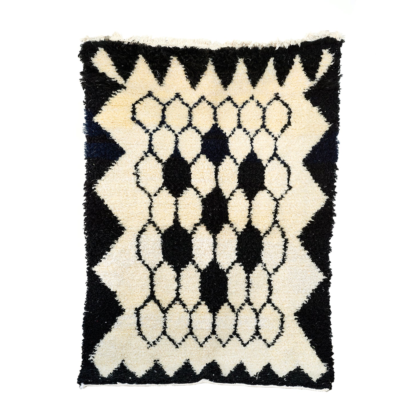 Black & White Pile Rug