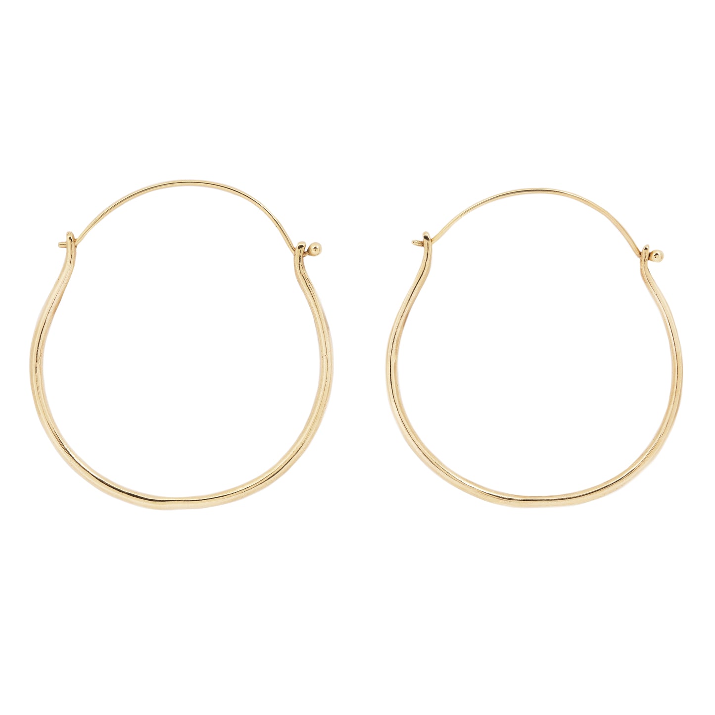 Gold Moritz Hoop Earrings