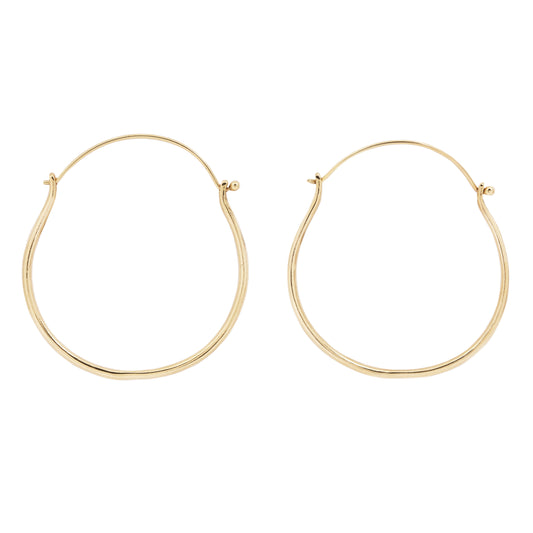 Gold Moritz Hoop Earrings