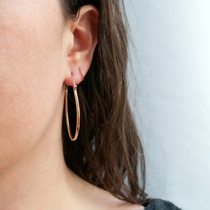 Gold Moritz Hoop Earrings
