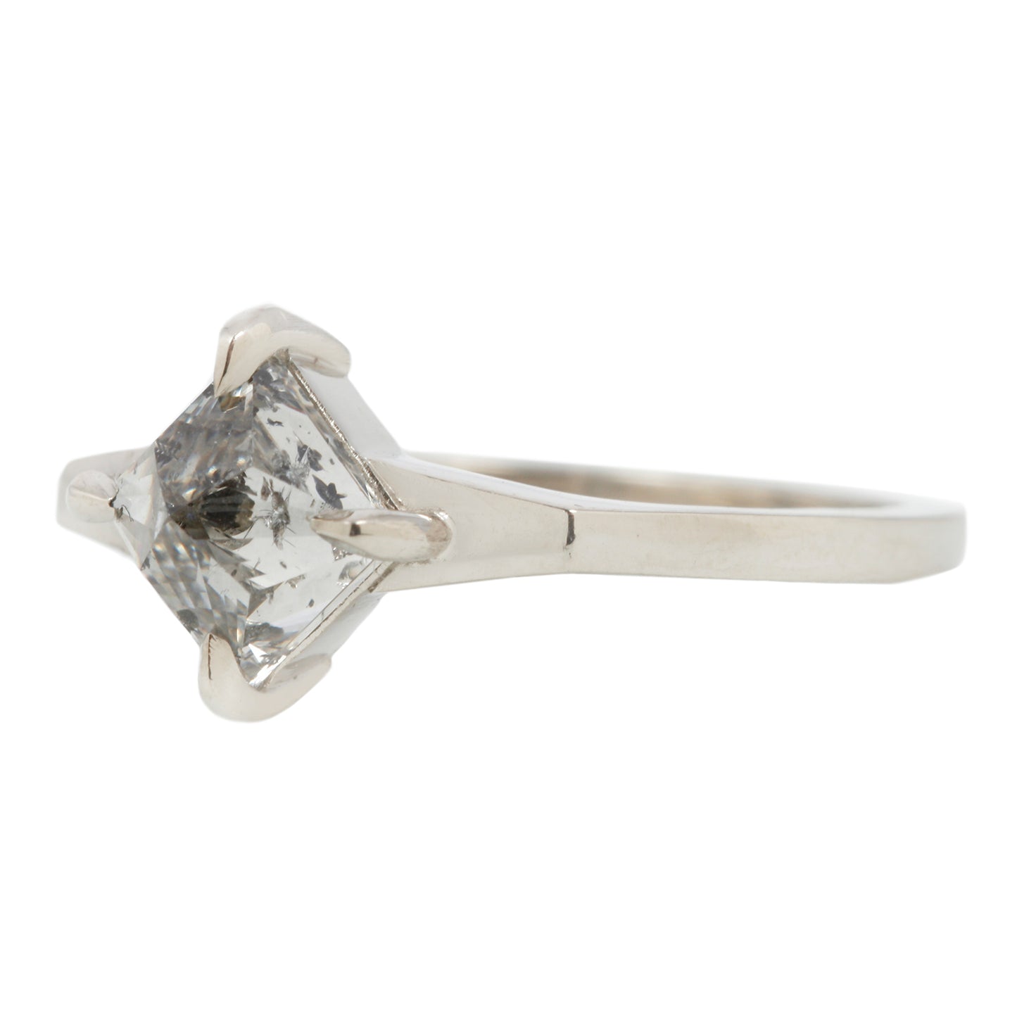 Princess Cut Diamond Solitaire