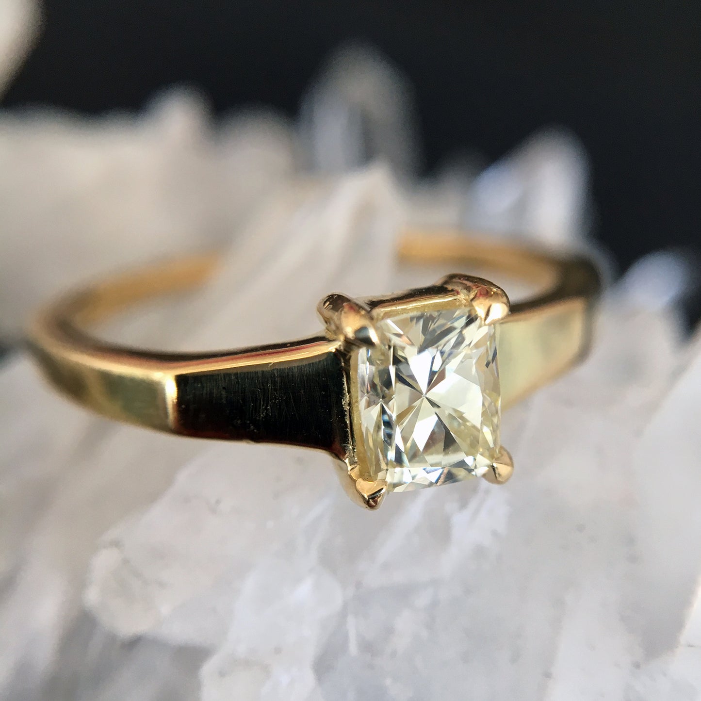 Simple & Sweet Solitaire Ring