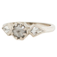 Shooting Star Three Stone Ring 3