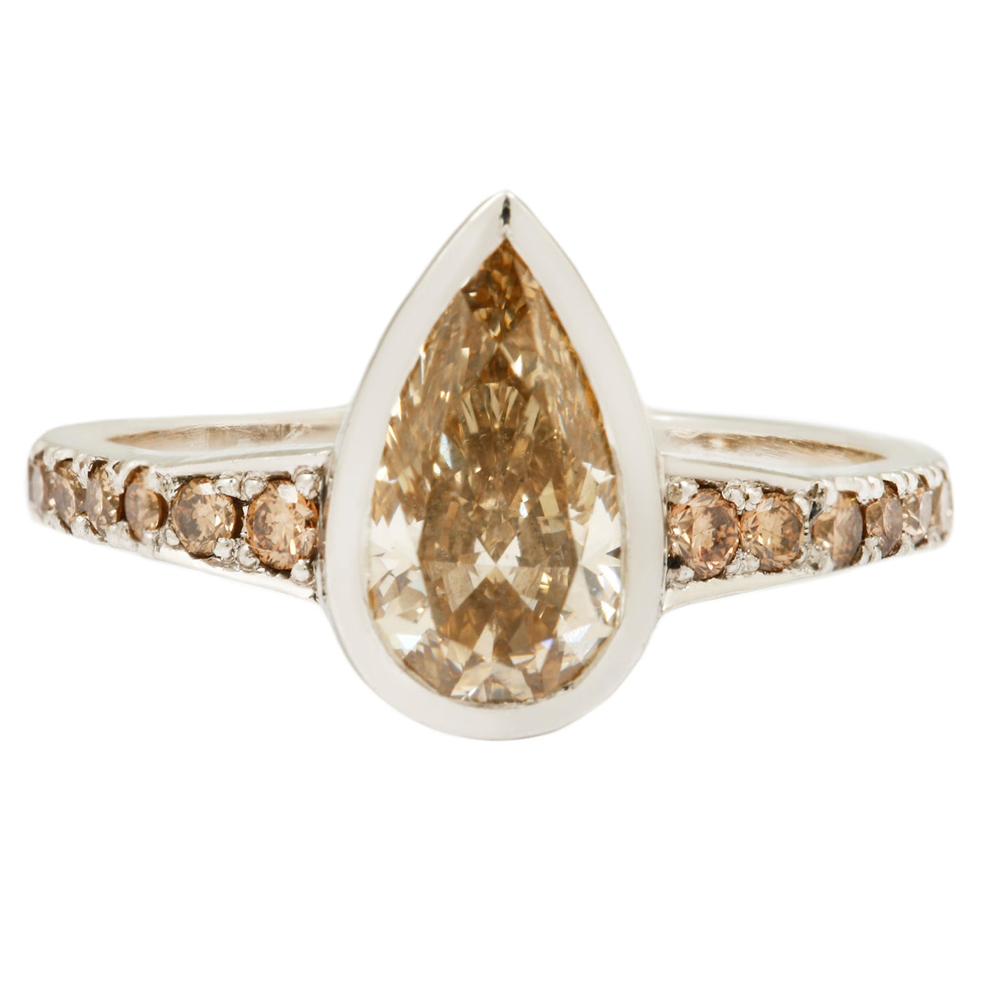 Champagne Storm Diamond Ring