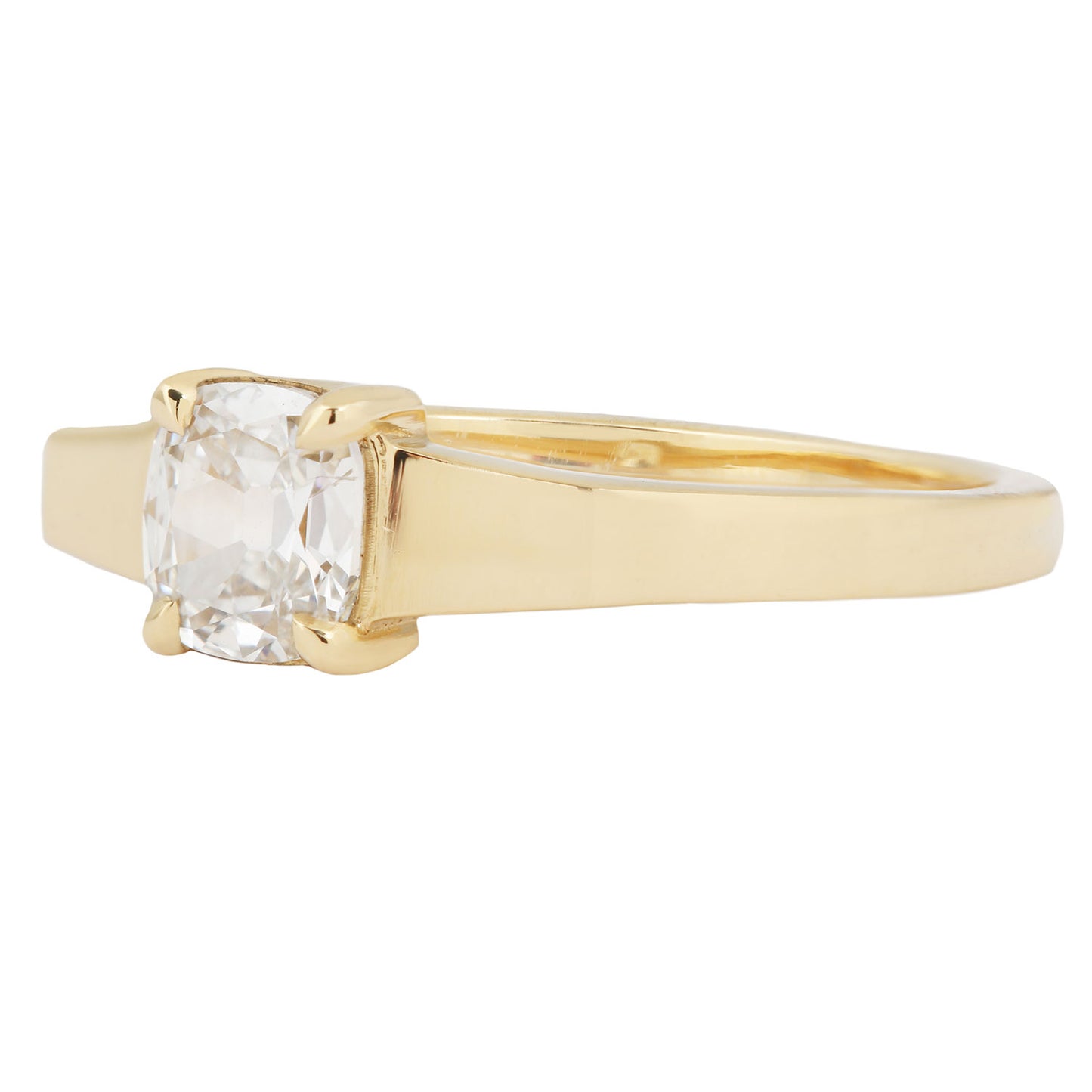 Cushion Cut Mirage Ring