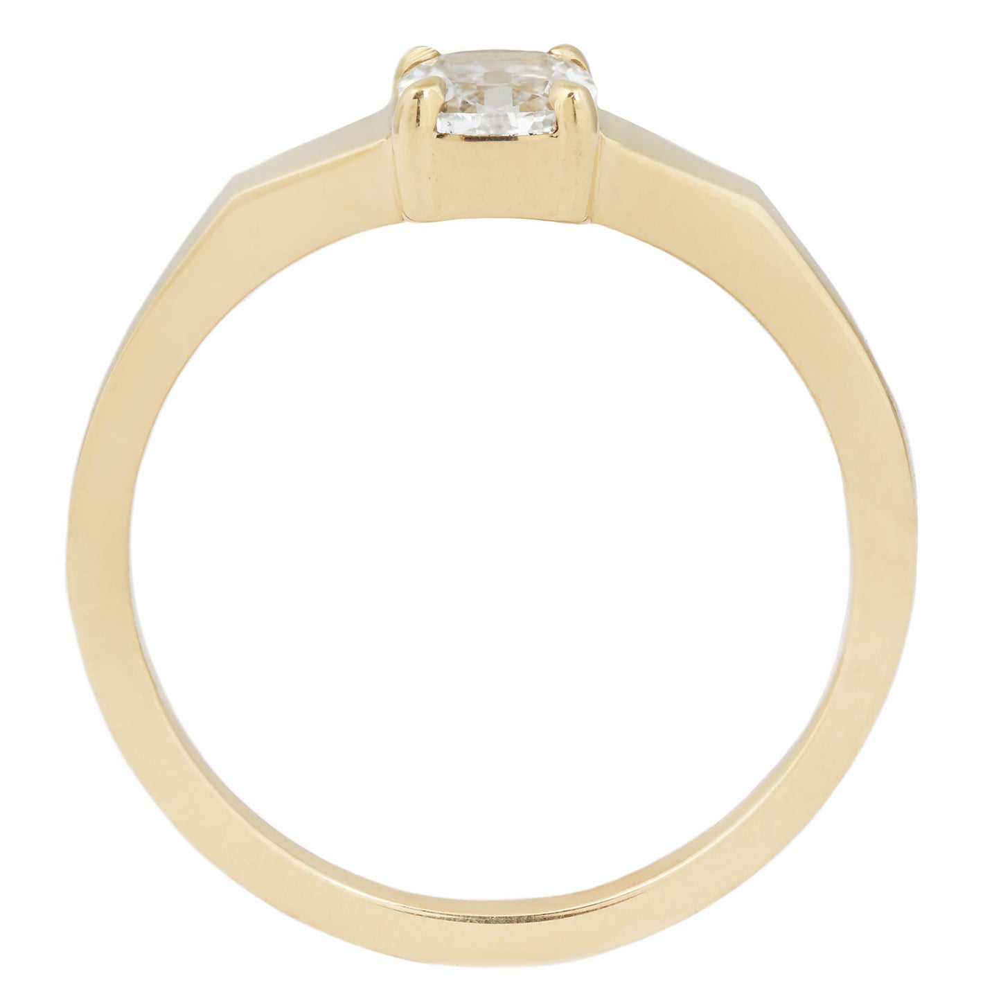 Cushion Cut Mirage Ring