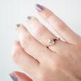 Glacier Pear Diamond Ring 2