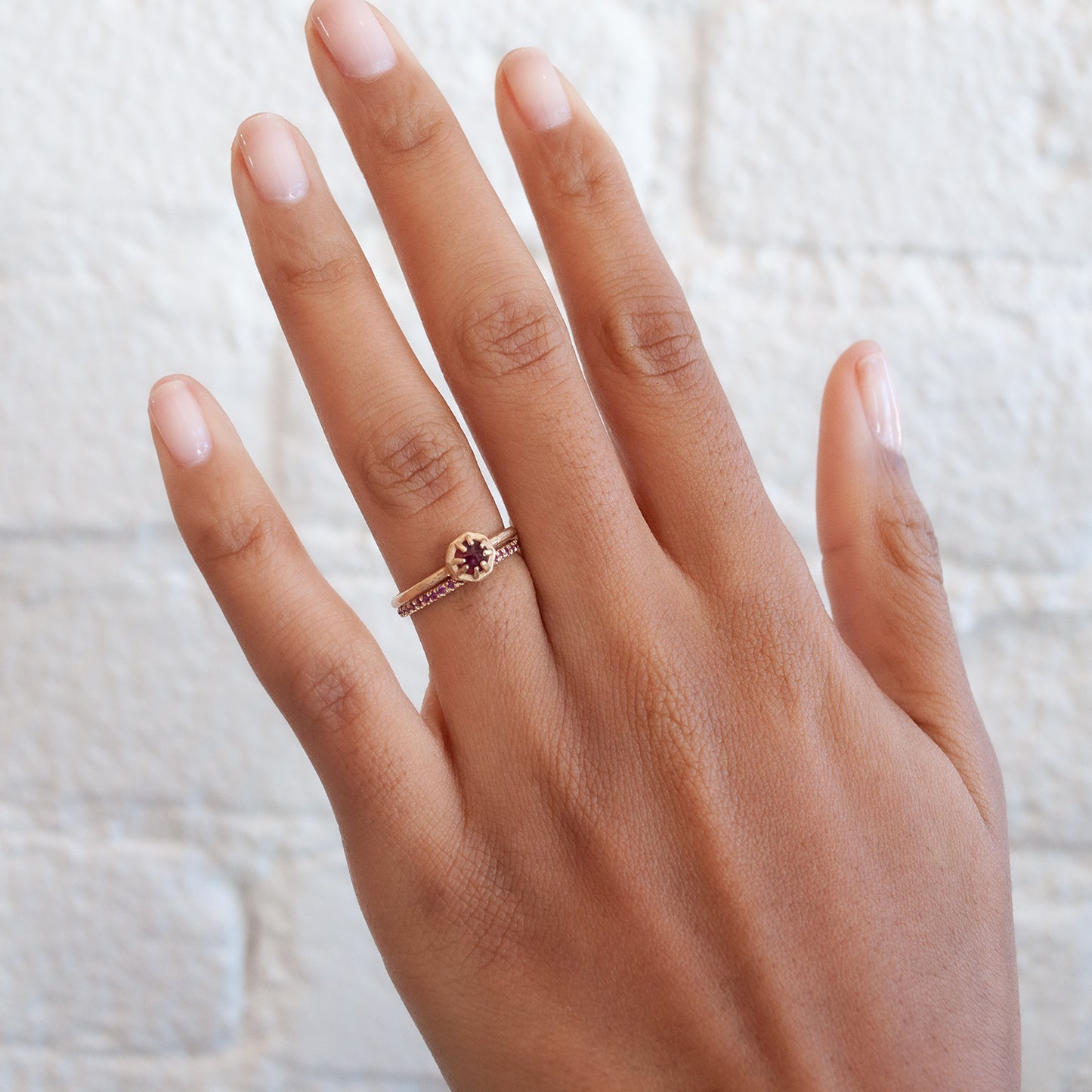 Tiny Ruby Ring