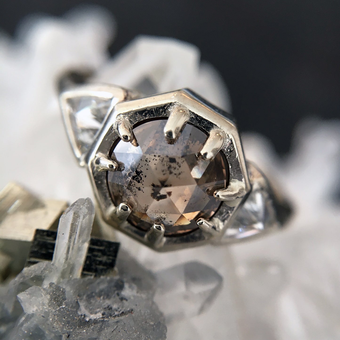 Wolf Moon Cleopatra Ring