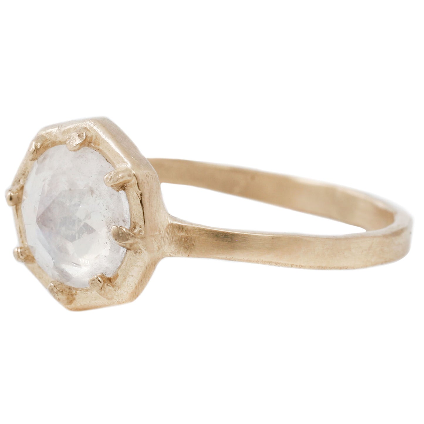 Rainbow Moonstone Ring