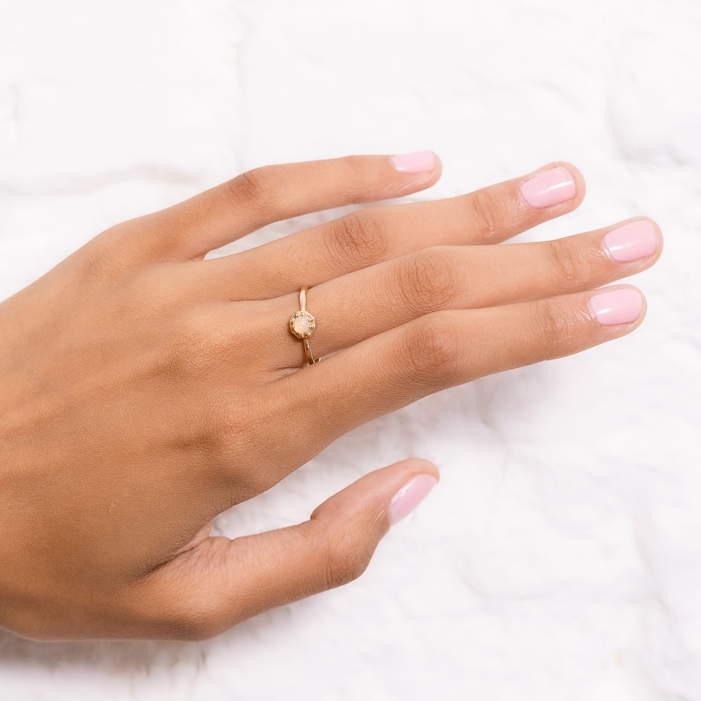 Tiny Opal Ring