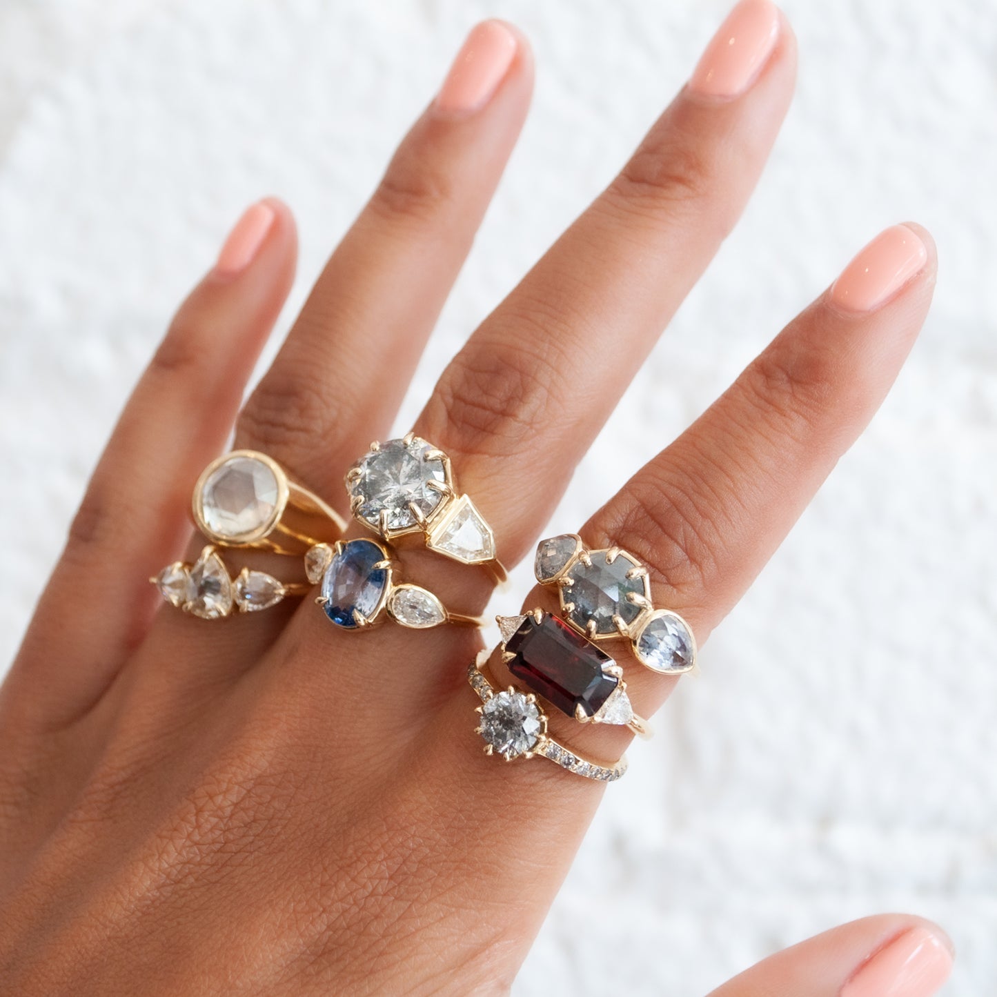 Tidal Brilliance Diamond Ring