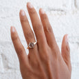 Large Quartz Hexagon Ring 2