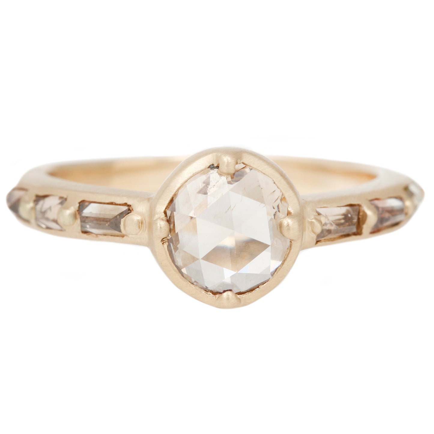 Rebecca Overmann Champagne Baguette Ring