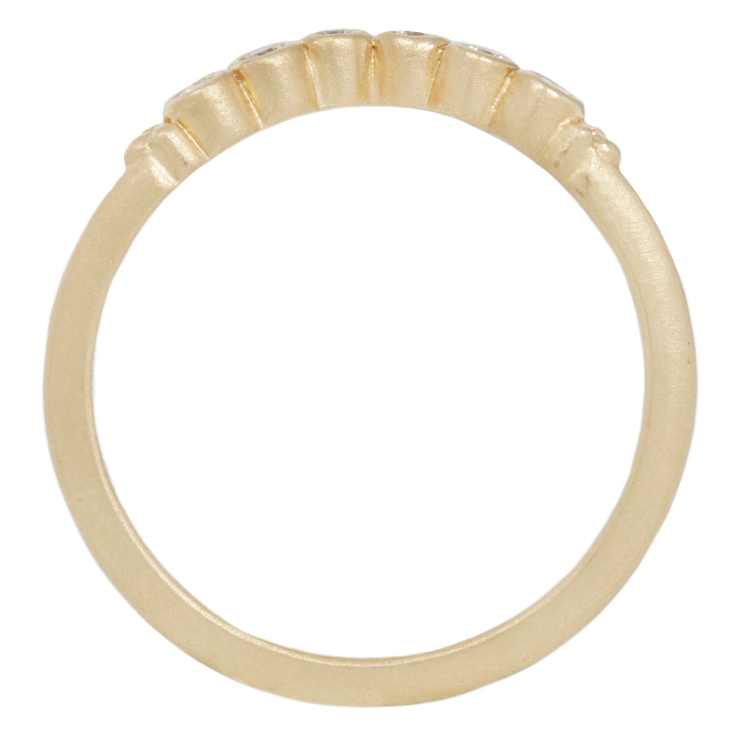 Circle Diamond Nesting Band