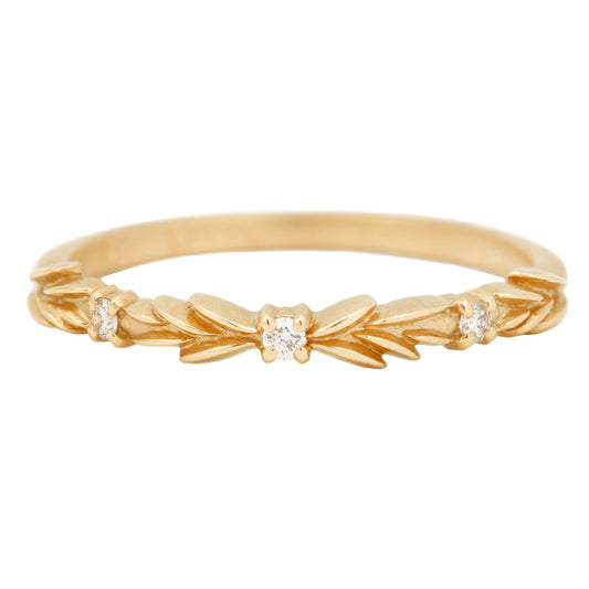 Laurel Wreath Topper Ring