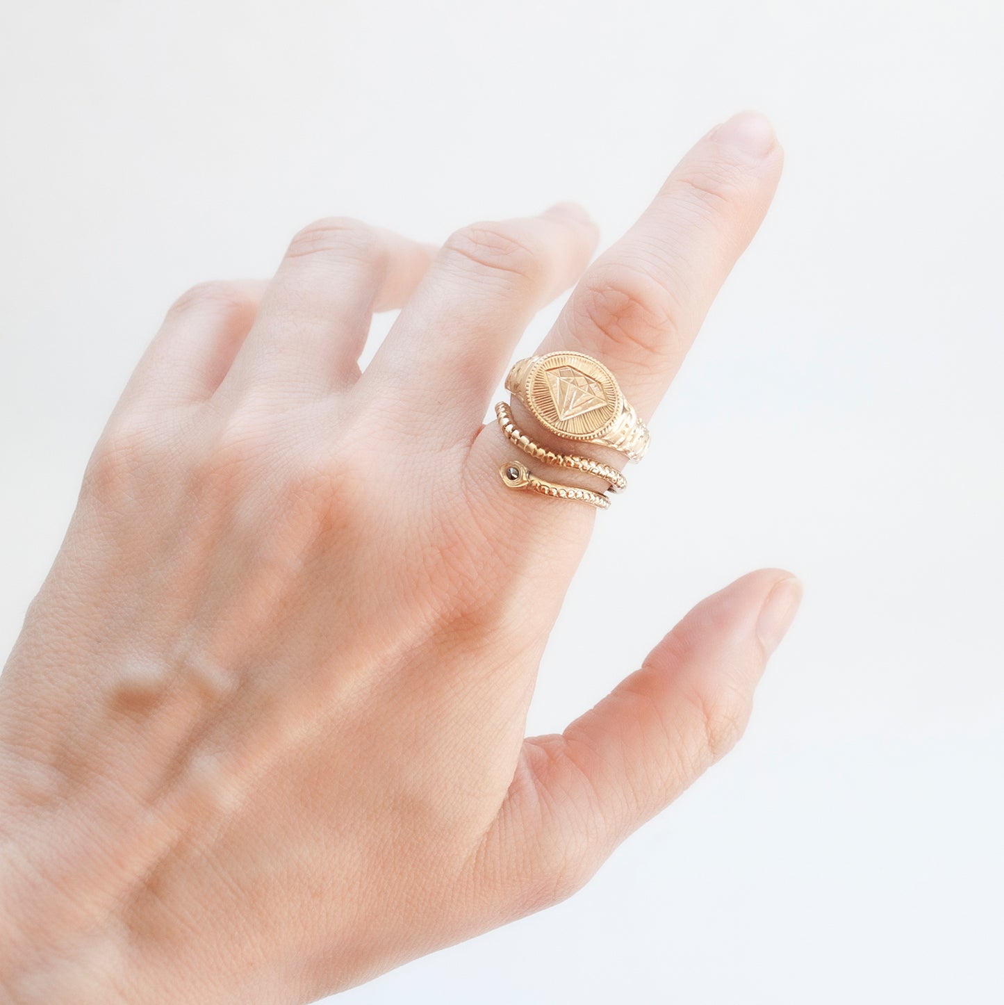 Like a Diamond Signet