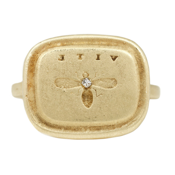 Vite Gold Bee Ring