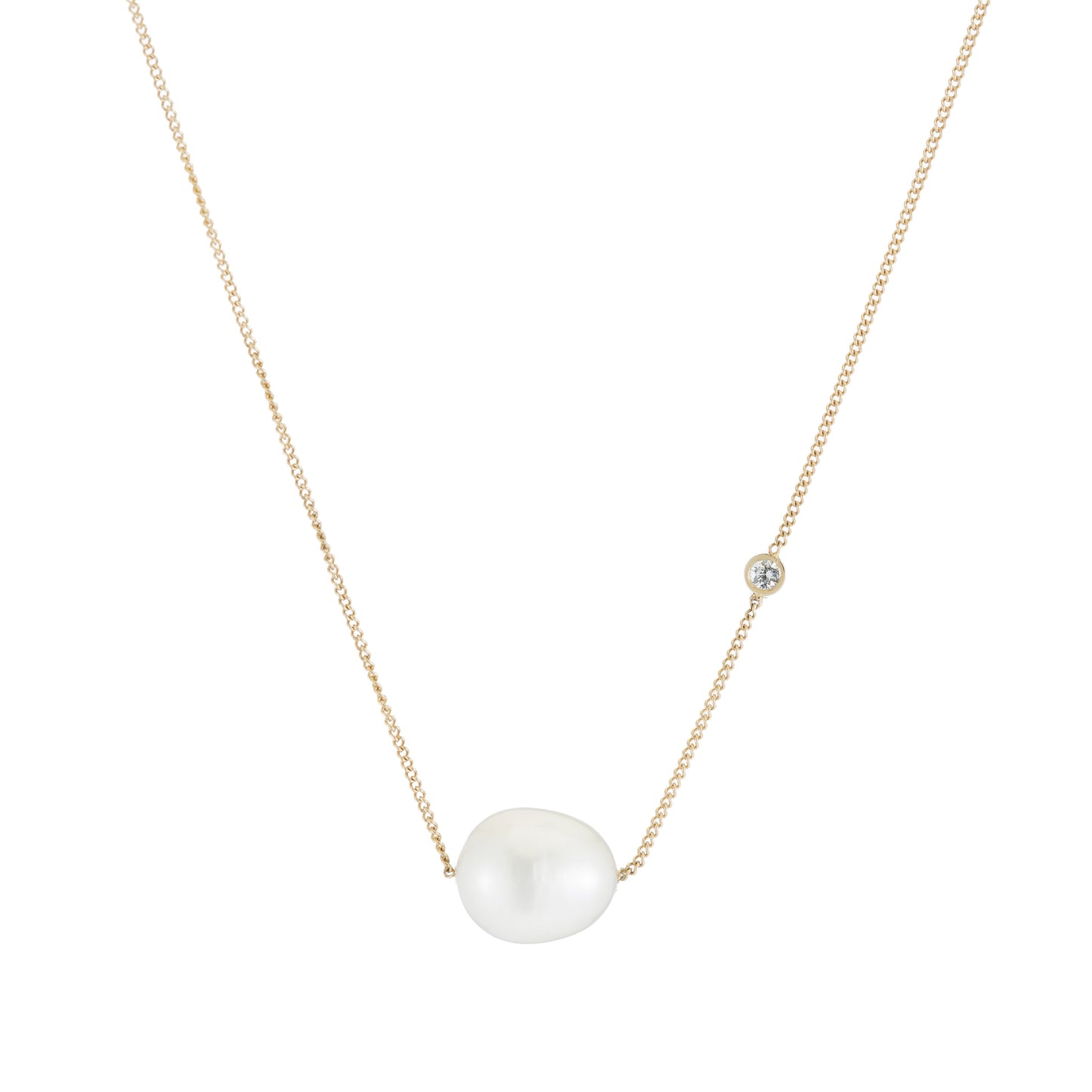 Baroque Pearl Duo Necklace