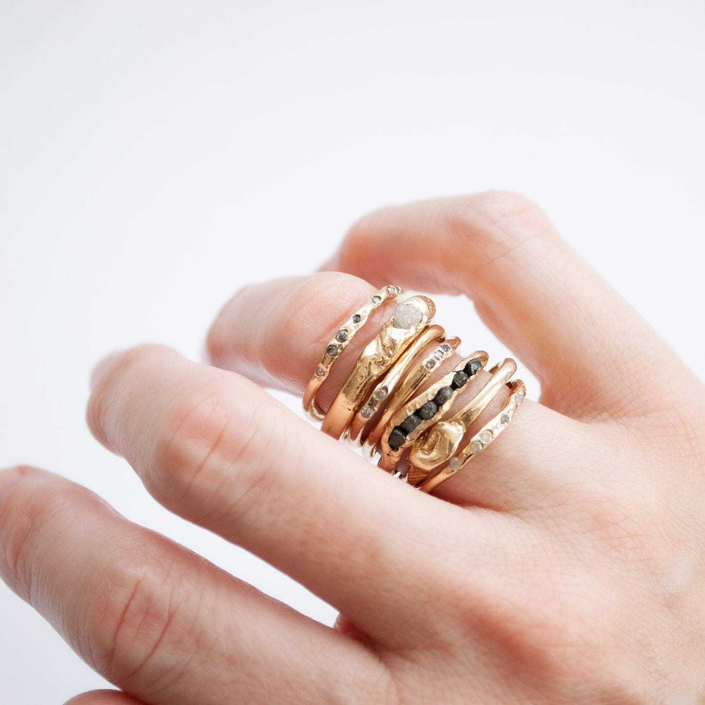 Three Diamond Sweetie Ring