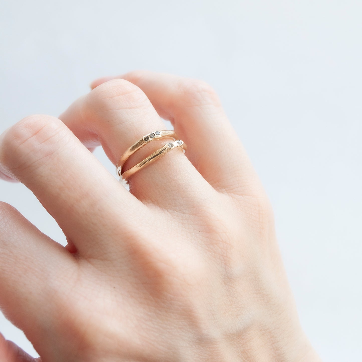 Three Diamond Sweetie Ring
