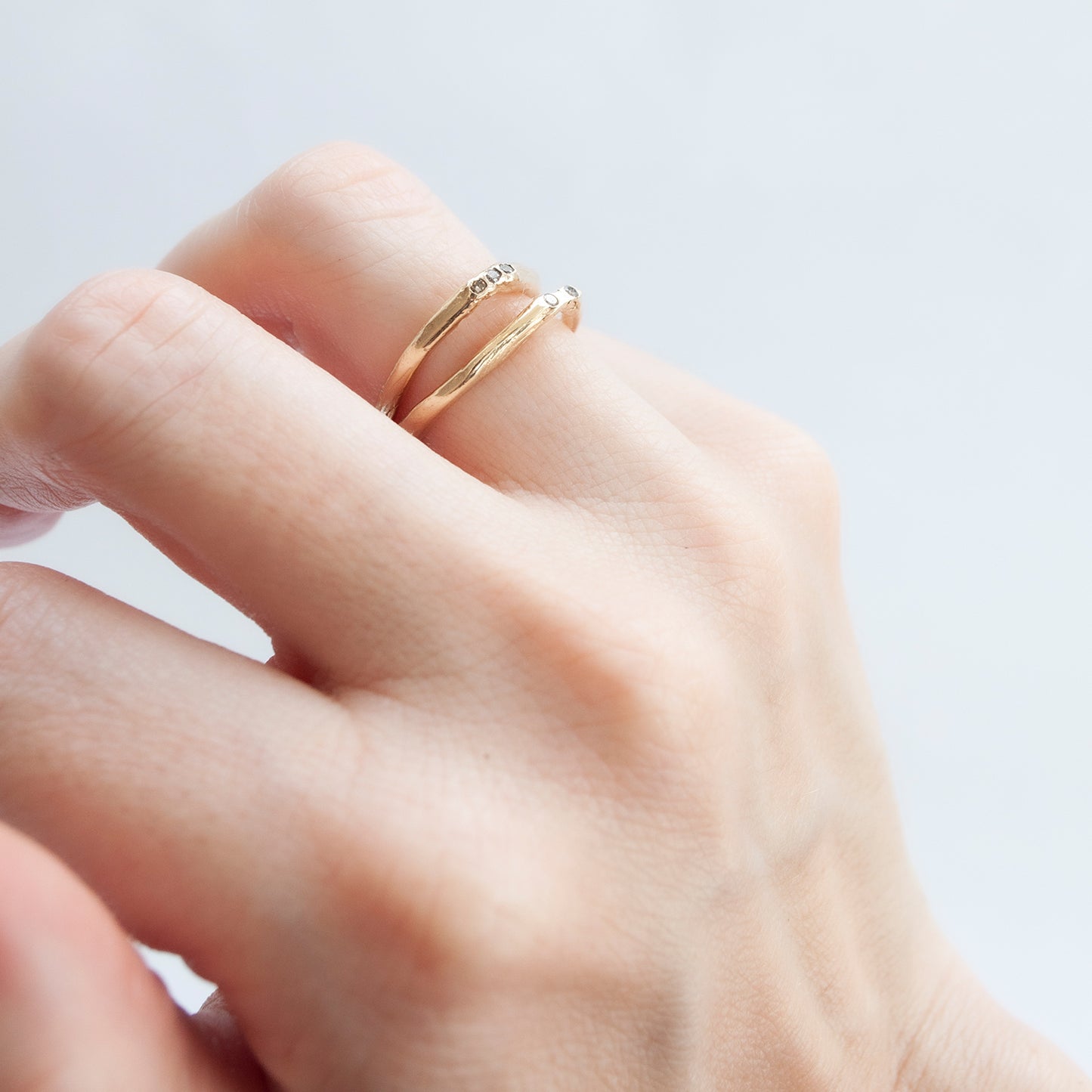 Three Diamond Sweetie Ring
