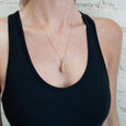 Black Diamond Pod Necklace 2