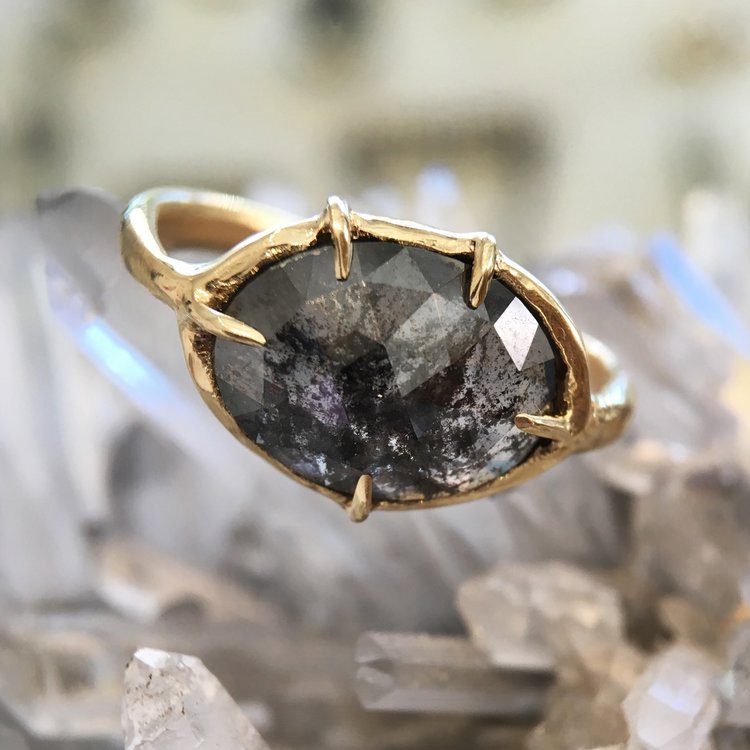 Oval Diamond Solitaire