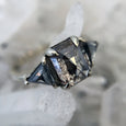 Inverted Champagne Diamond Ring 4
