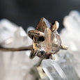 Champagne Contemporary Claw Ring 5