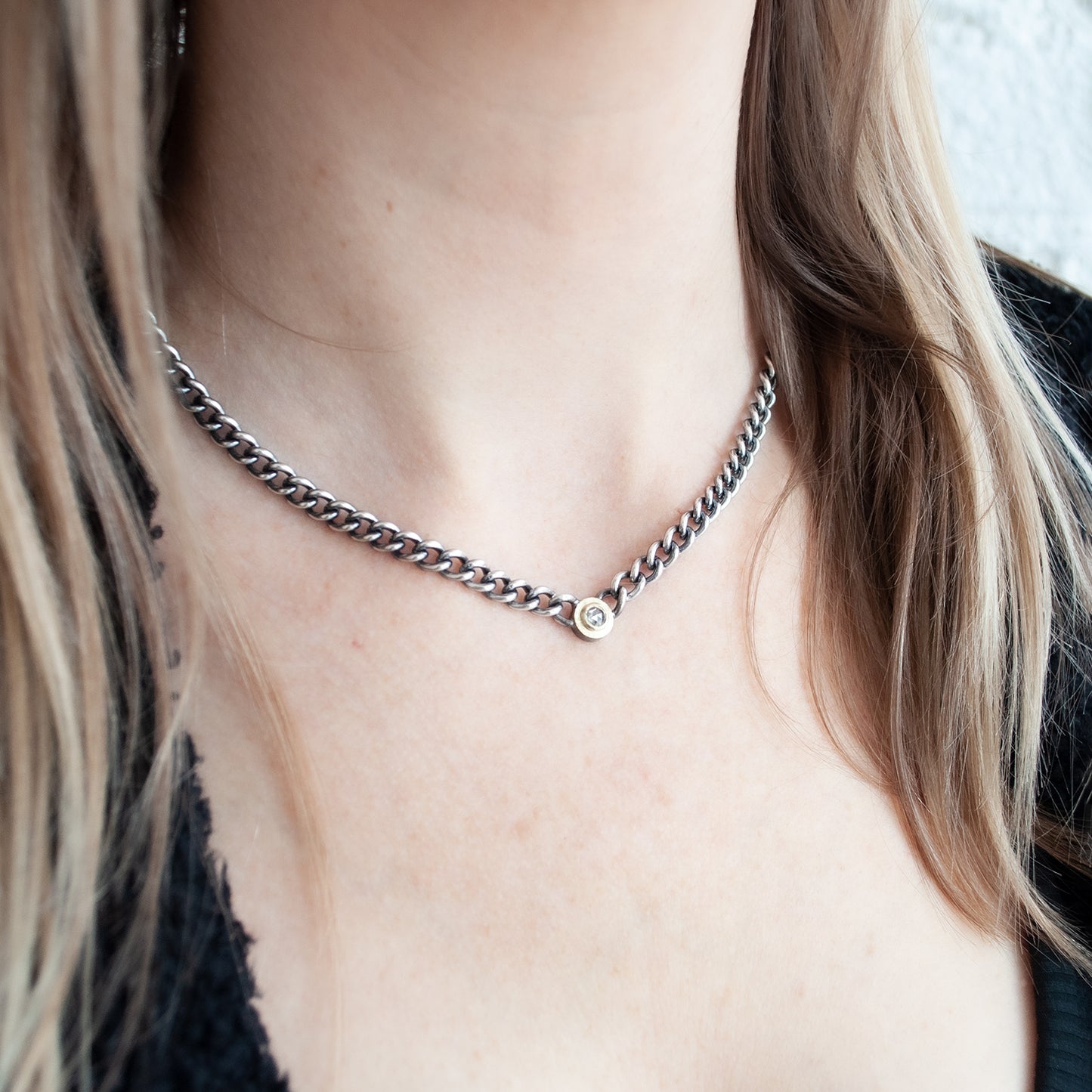 Diamond Link Necklace