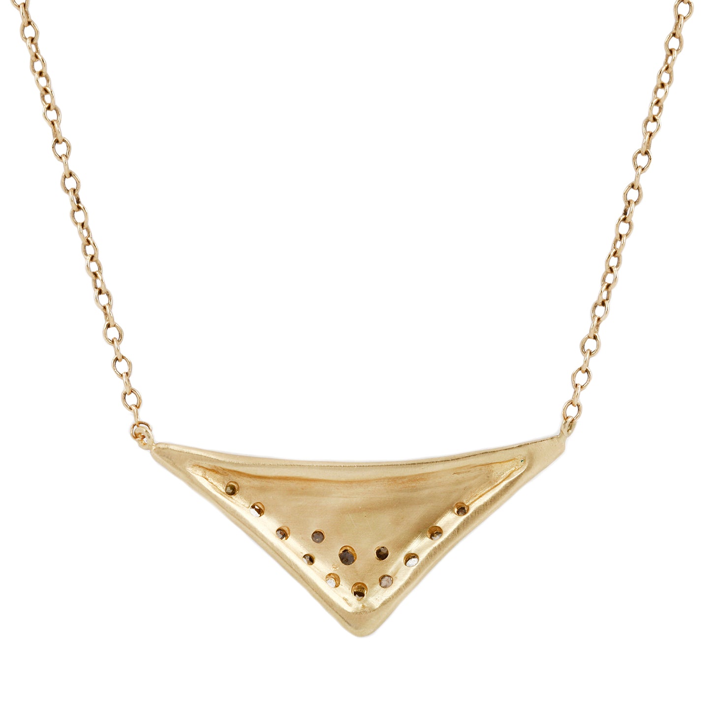 Ombre Triangle Necklace