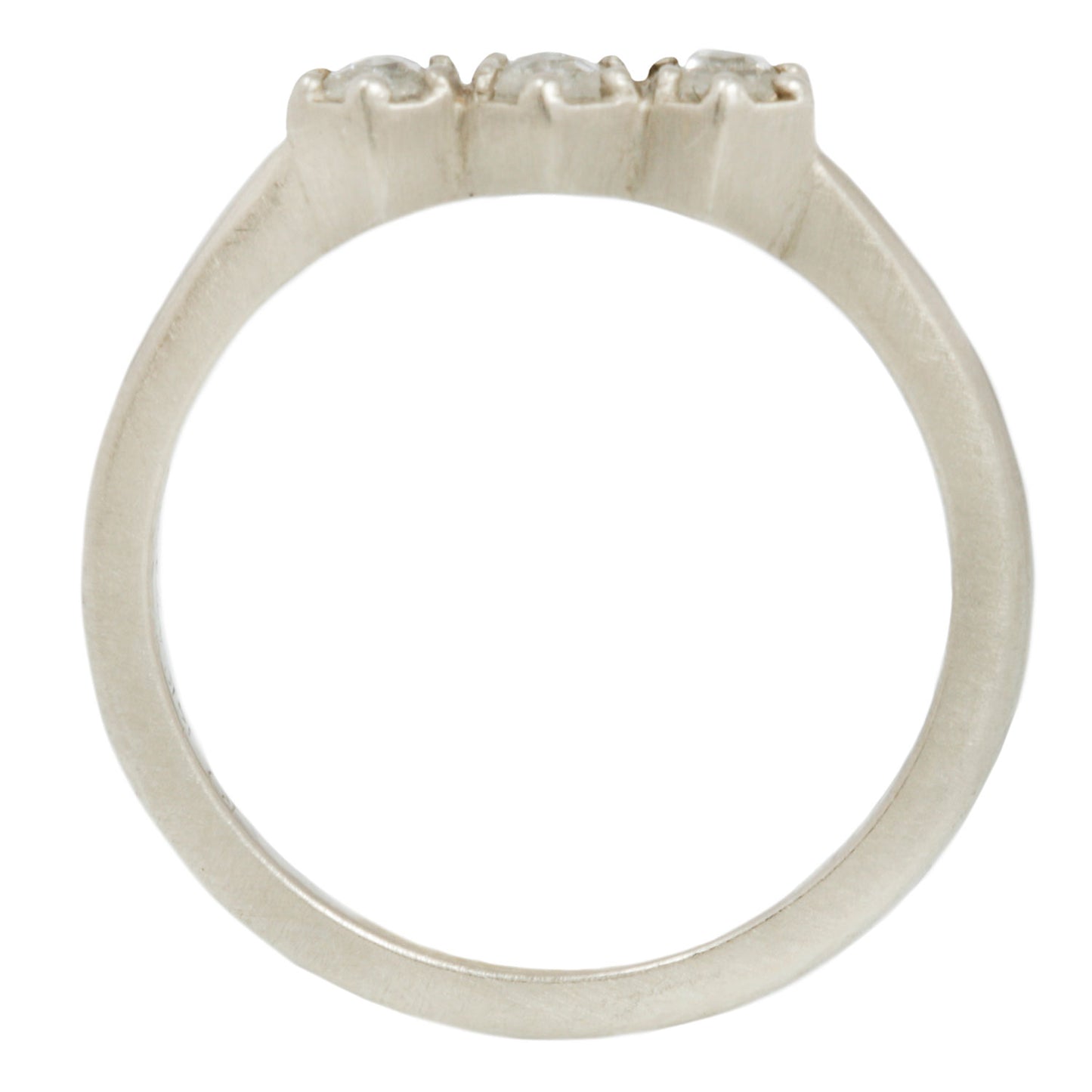 Triple Hex Diamond Ring