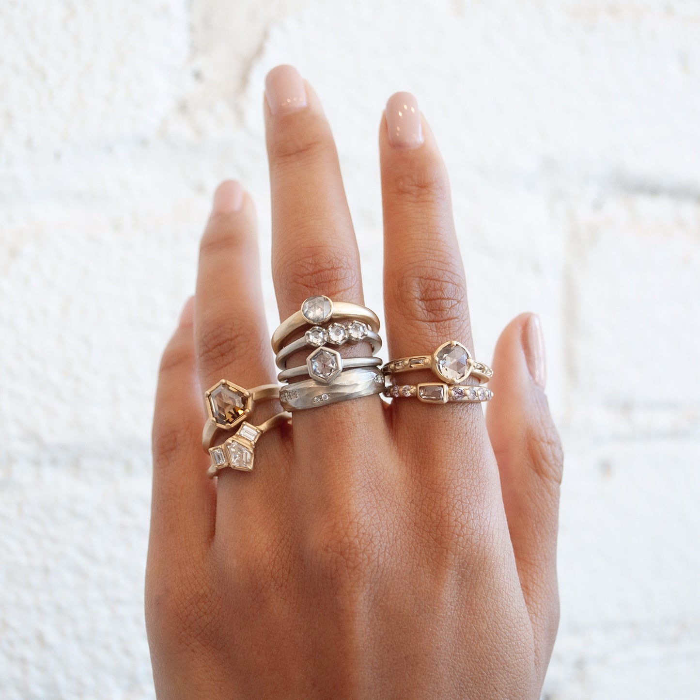 Pavé Diamond Stream Band