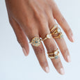 Majestic Pear Diamond Ring 6