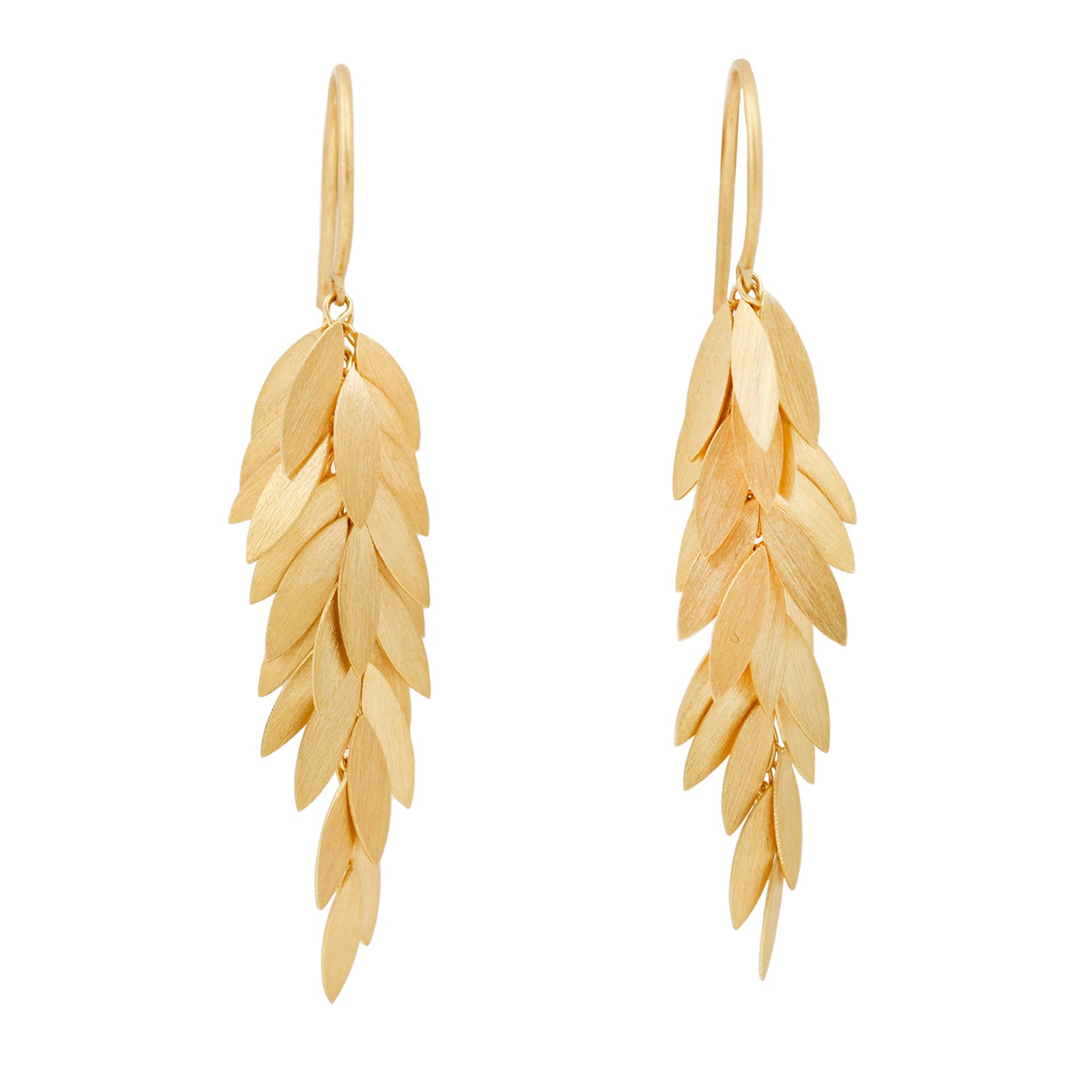 Golden Leaf Earrings