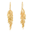 Golden Leaf Earrings 1