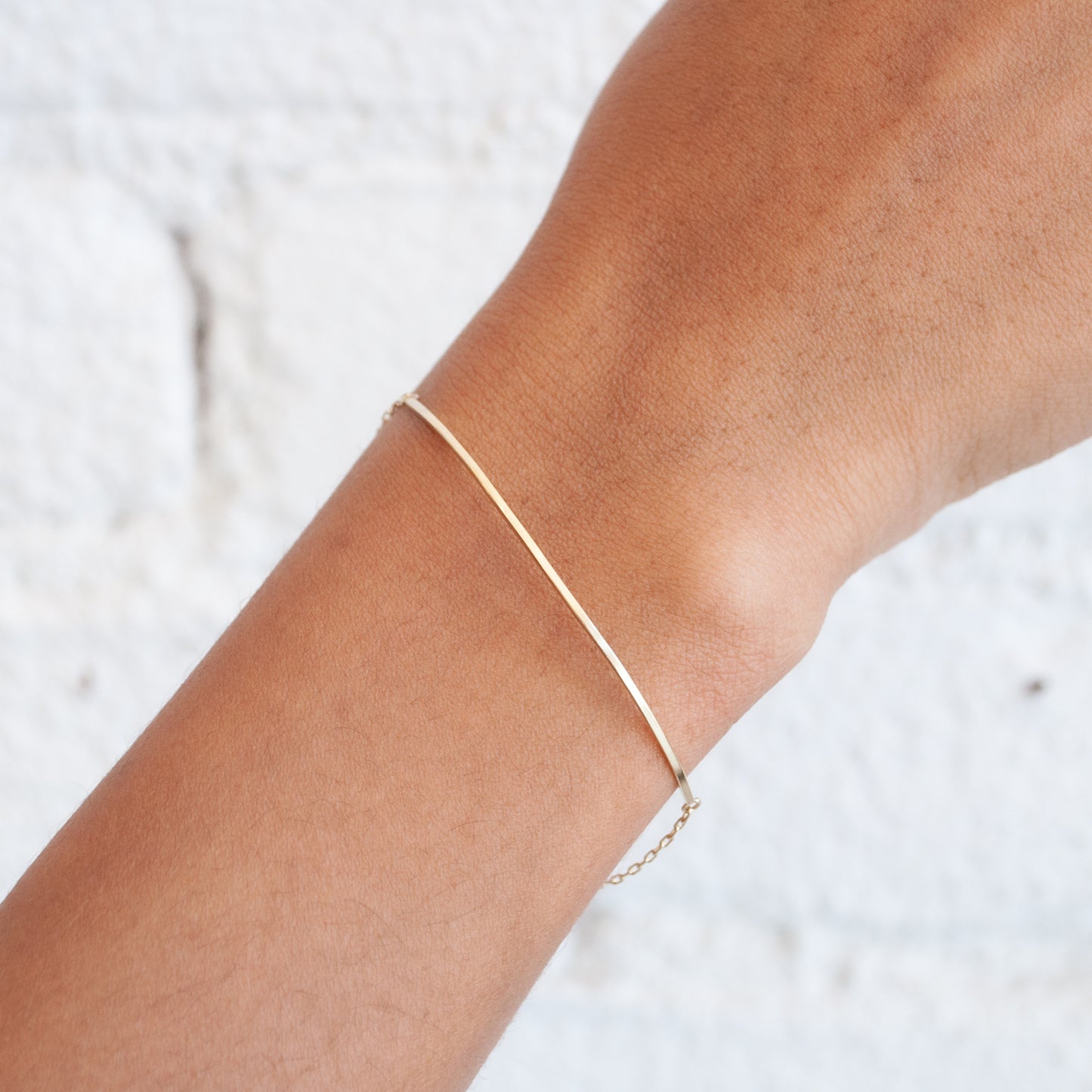 Linear Curve Bracelet