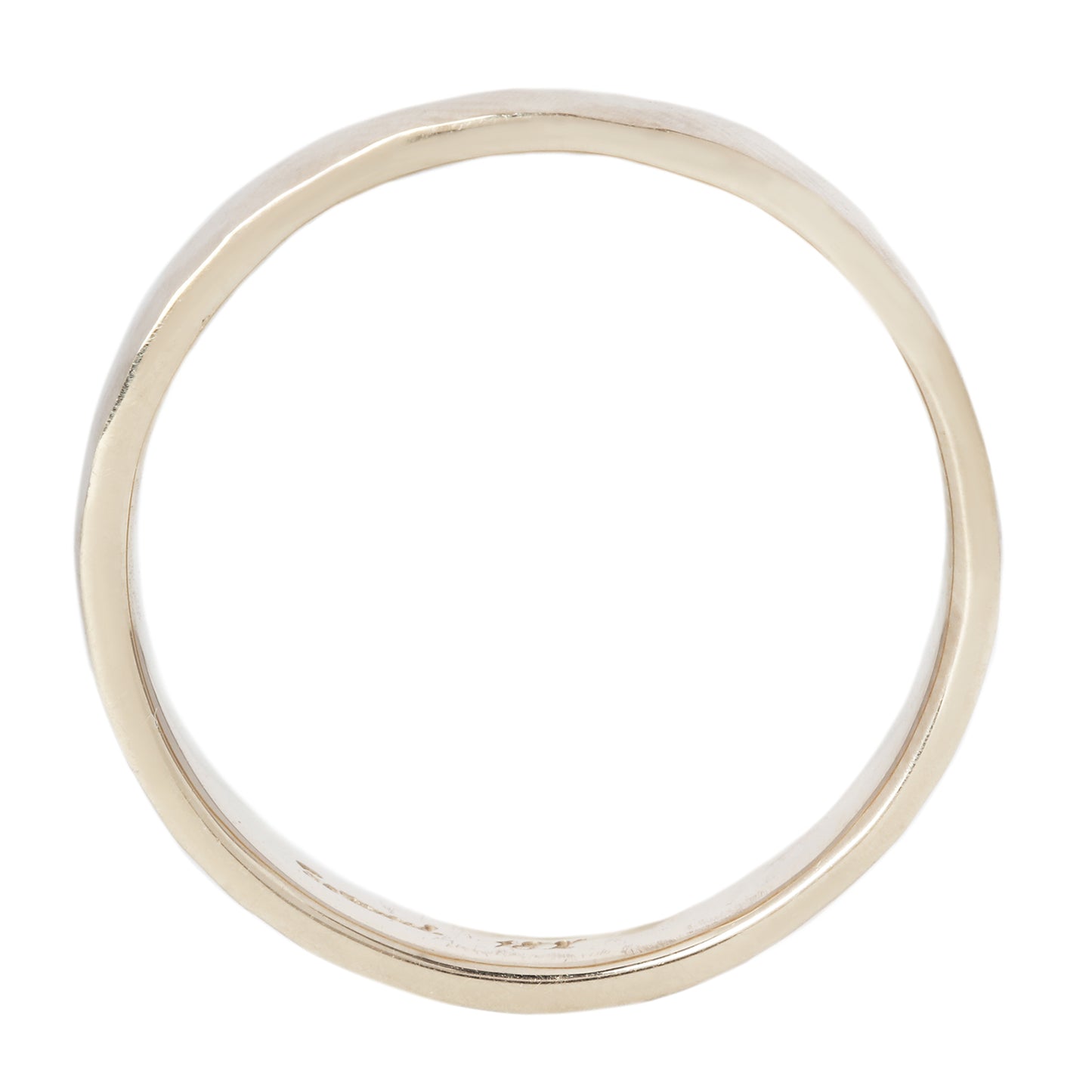 Square Edge Hammered Band