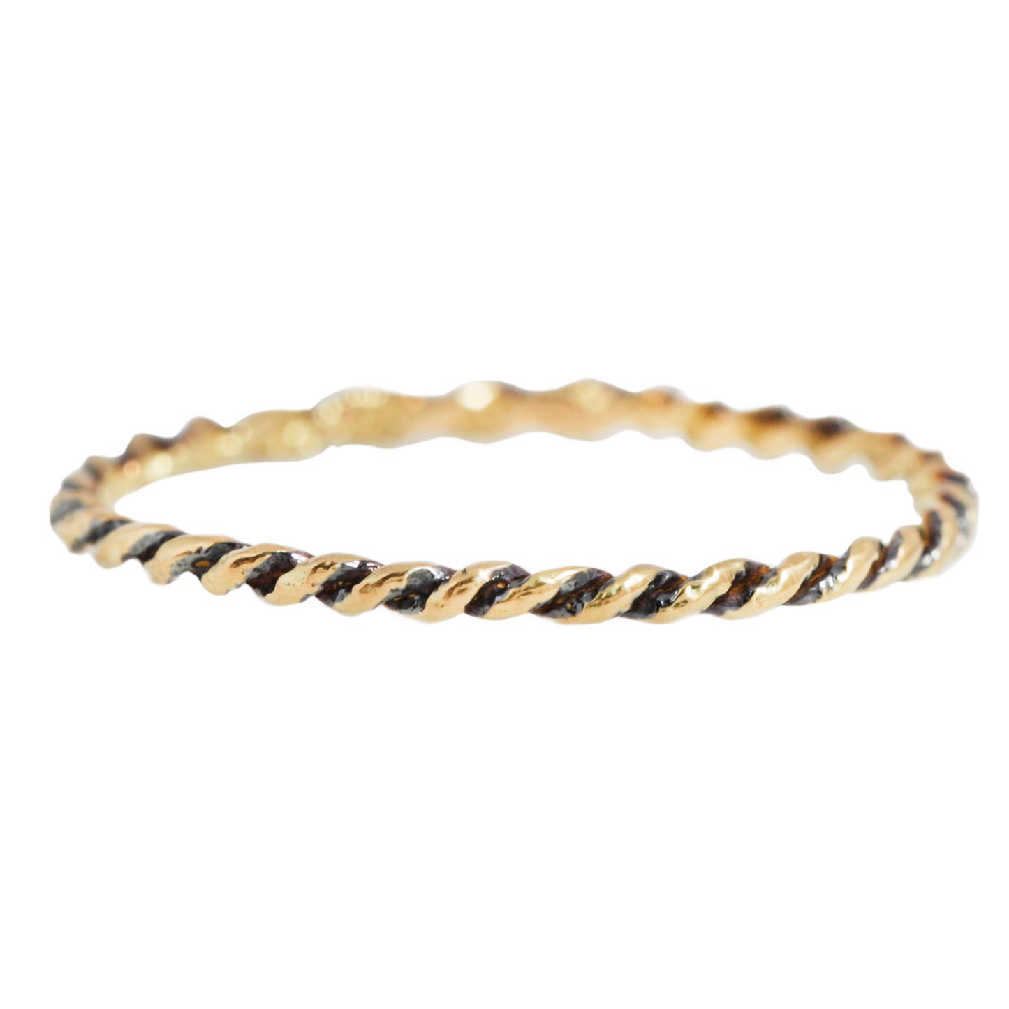 Twisting Gold Band