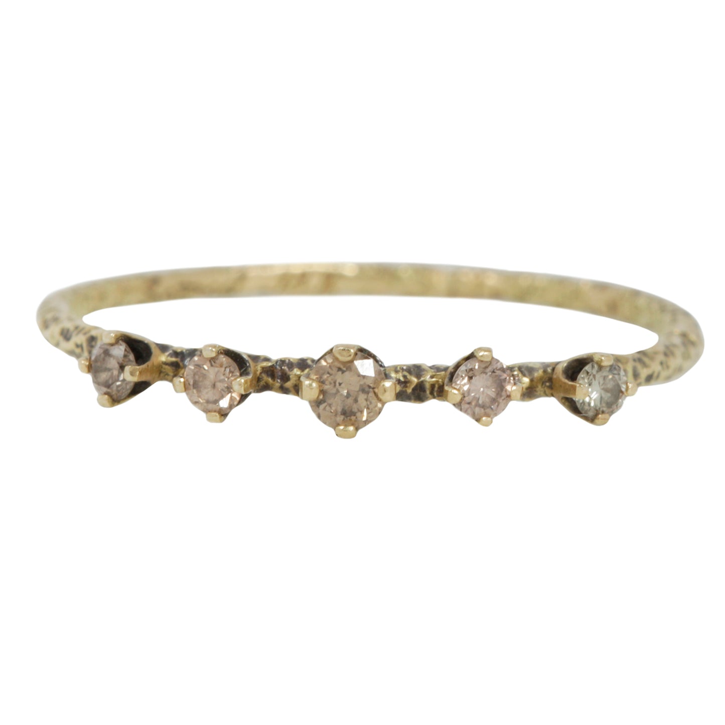 Homespun Brown Diamond Ring