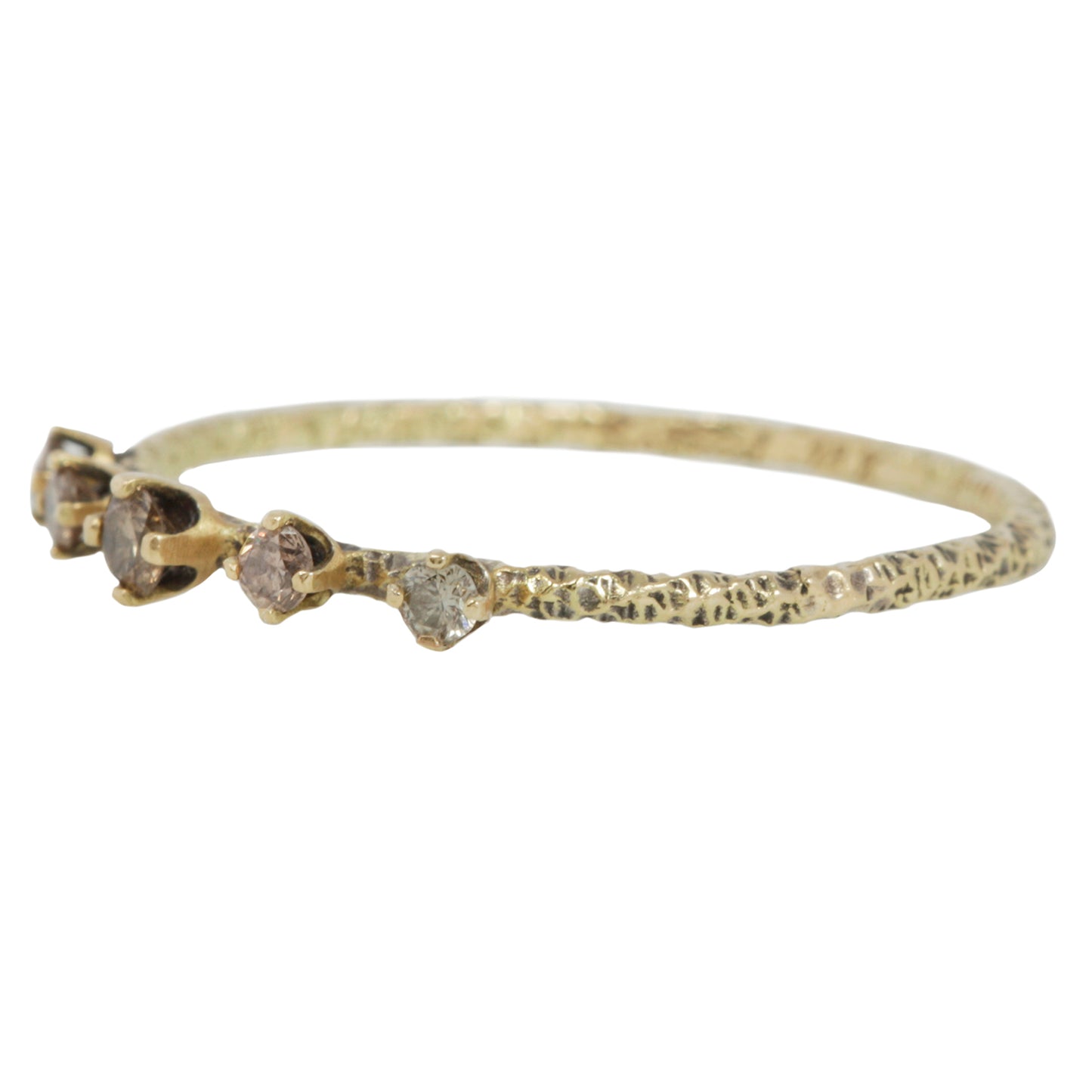 Homespun Brown Diamond Ring