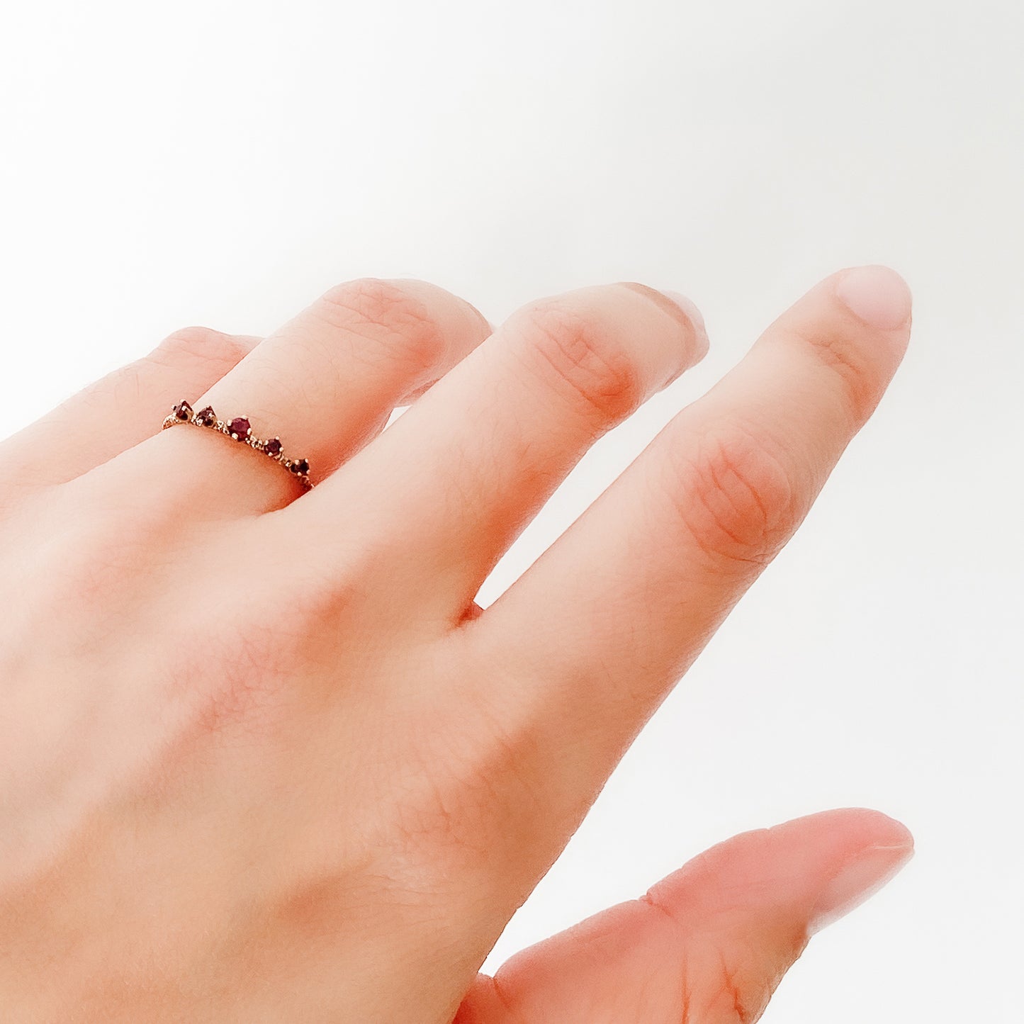 Homespun Ruby Ring