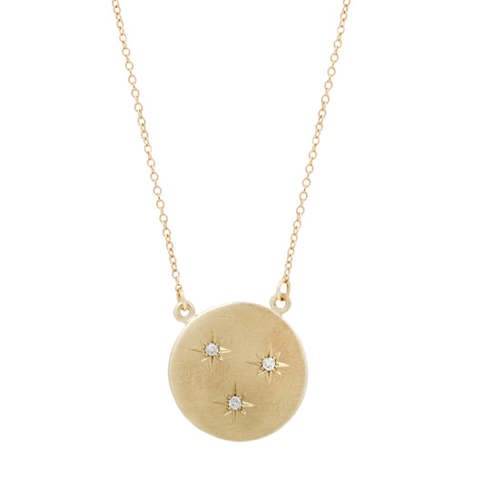 Starry Sky Circle Necklace