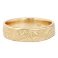 Yellow Gold Lava Band 1
