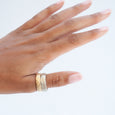 Yellow Gold Lava Band 2