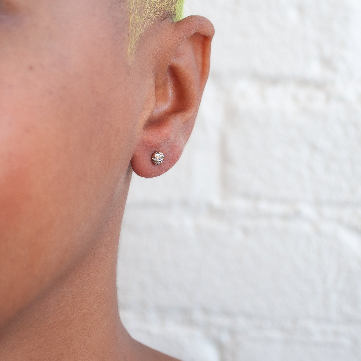 Medium Diamond Urchin Studs