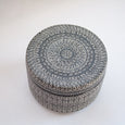 Small Flat Lidded Jar 1