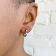 Diamond Cluster Hoops 2